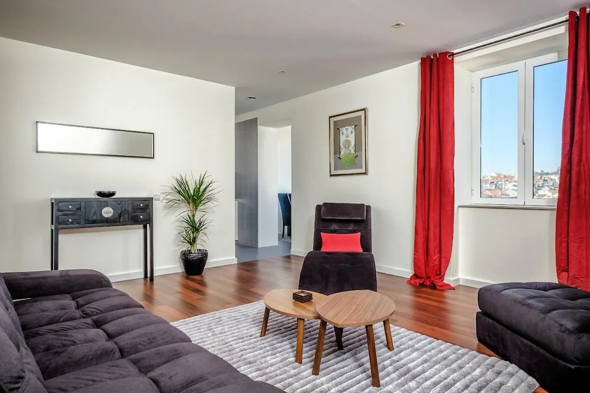 City Center Sky View Apartment With Amazing Views リスボン